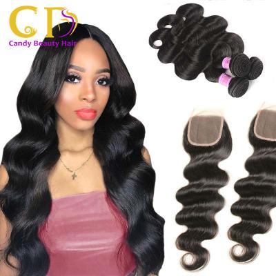 China Hot Selling Body Wave Tangle Free Body Wave 4*4 Lace Front Wig, Brazilian Hair Hd Lace Closure Wig, Brazilian Curly Lace Wig For Black for sale