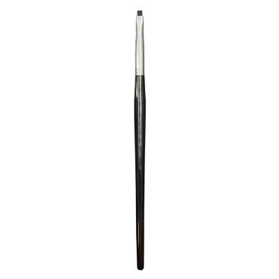 China Lip Liner Eyeliner Silkworm Detail Brush Flat Head Eyelid Down To Sweep Eye Corner Silkworm Eyebrow Brush for sale