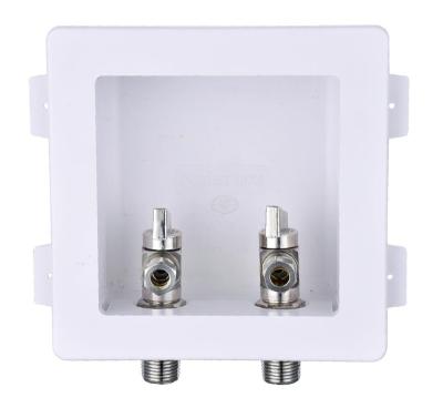 China High Quaity Industrial Toilet / Faucet Outlet Box With Valves 1/2