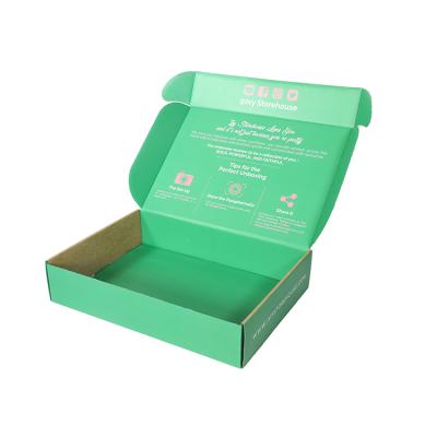 China Recycled Materials Hot Sale Custom Design Logo Packing Gift Coardboard Recycled Corrugated Box for sale