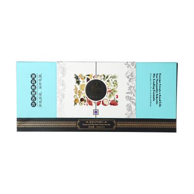 China Recycled Materials Christmas Full Colors Magnetic Embossing Recyclable Drink Gift Box Packaging Box for sale