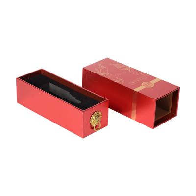 China Recyclable Matt Lamination Materials Luxury Custom Drawer Boxes Recycled Glass Jewelry Box for sale