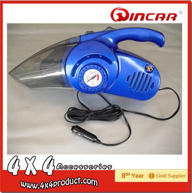 China High Performance 2 in 1 Mini Car Vacuum Cleaner with Air Compressor for sale