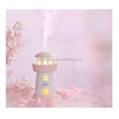 China All Environments Multi Headlight Aromatherapy Diffusing Humidifier Mini Night Light Humidifier Mute Home USB Creative Desktop Humidifier for sale