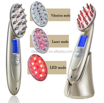 China Portable Comb for Hair Growth Red Light Therapy Laser Hair Loss Anti Hair Loss Comb for sale