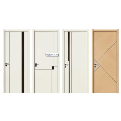 China Modern White Primed Or White Painting HDF Door Office Room Bedroom Door for sale