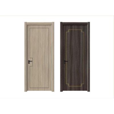 China China Modern Scratch Resistant Internal Wood Melamine HPL Laminated Fire Rated Door for sale