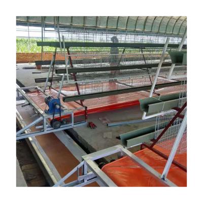 China Good Price Breathable Chicken Layer Cages Automatic Feeding Equipment for sale