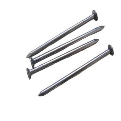 China China Manufacturer Flat Wire Nails Zinc Plated Common Iron Wire Nails for sale