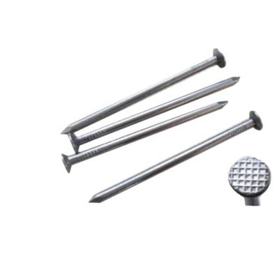 China Low Price Manufacturer Common Plated Zinc Iron Wire Flat Nails for sale