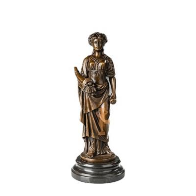 China Europe EPA-527 Art Sculpture Antique Statue Antique Brass Statue for sale