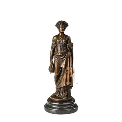 China Europe EPA-526 Art Sculpture Antique Statue Antique Brass Statue for sale