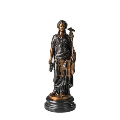 China Europe EPA-525 Art Sculpture Antique Statue Antique Brass Statue for sale