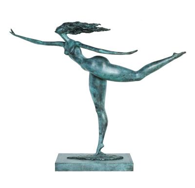 China JD-020 Europe abstract statue abstract sculpture metal bronze sculptures for sale