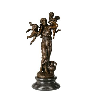 China Europe Angel Sculpture Lady Statue Erte Sculpture EP-013 for sale