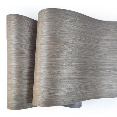 China Modern Reconstituted Wood Veneer Artificial Hardwood Walnut Wood Sheets With Fleece Backed for sale