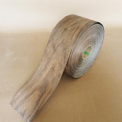 China High Quality Contemporary Sideboard Accessories Double Color Veneer Dark Edging Wood Strip for sale