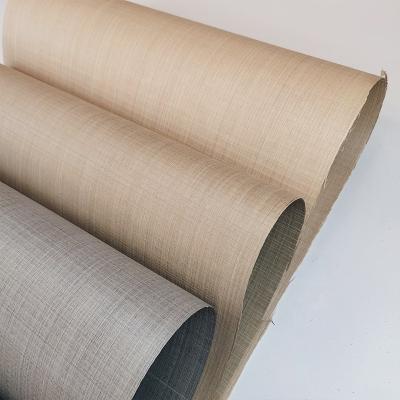 China Vunir Contemporary Wholesale Engineered Wood Veneer Eucalyptus Sheet With Fleece Back In Stock for sale