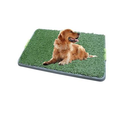 China Portable Clean Function Pet Products Dog Grass PP Dog Pet Potty Cleaning Toilet for sale