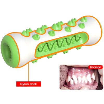 China Manufacturer New Style Dog Toy Hot Molar Stick Viable Molar Chew Pet Teeth Dog Toothbrush Leak Clean Food for sale