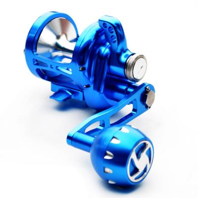 China Aluminum Alloy 4.9:1 Reel Seawater High Speed ​​Fishing Casting Trolling Reel for sale