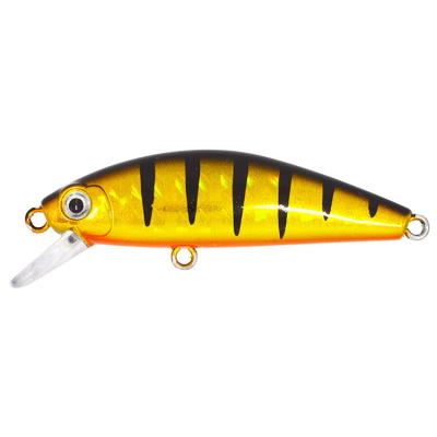 China Plastic Mixed Color Minnow Fishing Lure Bass CrankBait Tackle for sale