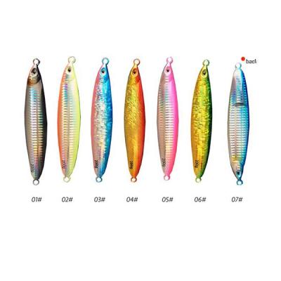 China Slow Advance 200g Vertical Jigs Lack Jigs Metal Tuna Bassing Snapper for sale