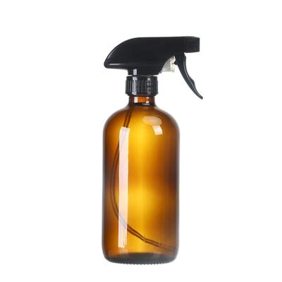 China Cheapest Light Blue Amber Brown Custom Body Lotion Personal Care Shampoo 250ml 500ml 1000ml Boston Pump Glass Bottles For Soap for sale