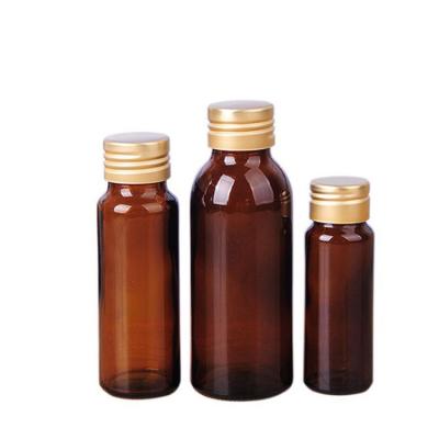 China Medicine Liquid Bottle 20ML 30ML 50ML 100ML 200ML Amber Glass Medical Oral Liquid for sale