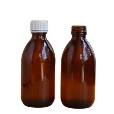 China Hot Sale 60ML 125ML 150ML 200ML Chemical Glass Bottle For Medicine Liquid Syrup for sale