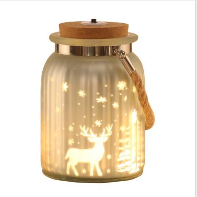 China Solar Gift LED Mason Jar Light Hanging Glass Lanterns Garden Decor Outdoor Lights Warm Table Decor Fairy Lights for sale