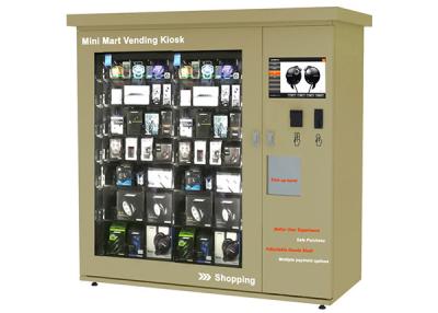 China Personal Earphone Camera Kiosk Machines Shaver Shampoo Automatic Vending Machine for sale