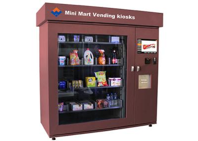 China Automaat van de touch screen automatiseerde de Minimarkt De Kleinhandels In werking gestelde Kaart van de Muntstukrekening Te koop