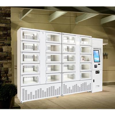 China Winnsen Self Service Modern Smart Refrigerated Cooling Locker For Fresh Food zu verkaufen