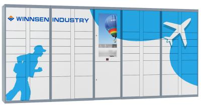 China Automatic Smart electronic locker parcel delivery  rental click and collect  locker  indoor or outdoor for sale