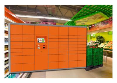 China Shopping Mall Cabinet Rental Lockers , Bar Code Electronic Smart Storage Lockers for sale