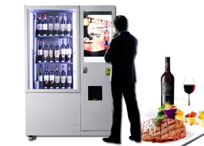 China Heben Sie gekühlten Wein-Automaten, Champagne-Bier-Verkauf-Kiosk an zu verkaufen