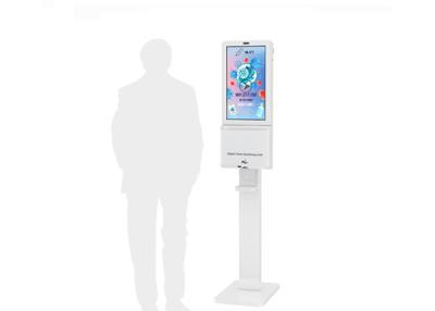 중국 21.5 Inch Lcd Advertising Screen Hand Sanitizer Dispenser 판매용