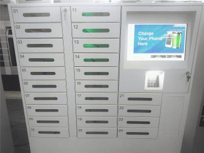 Chine Conception rapide de serrure de code de charge de téléphone portable d'affichage à cristaux liquides de contact de charge de kiosque public de station à vendre