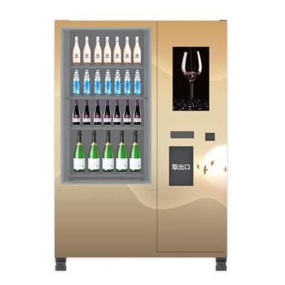 China CE FCC Approved Wine Salad Jar Vending Machine With Remote Control Function for sale