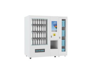 China Fresh Fruit Salad Food Vending Machine , Conveyor Belt Vending Machine With Lift for sale