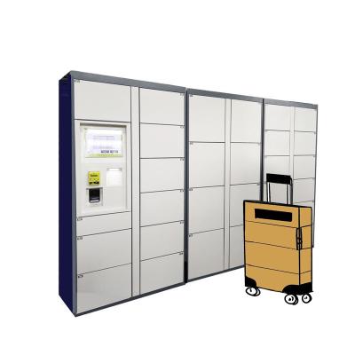 China smart outdoor Luggage Package Deposit Storage Rental Parcel Delivery click and collect Lockers for sale