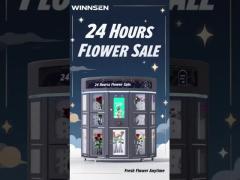 Secure And Efficient Flower Vending Locker Machine 120V With Wide Variety