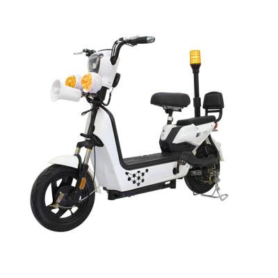 China High Performance 48v 350w Unisex Customized Patrol Vehicles 2000w Motorcycle Two Wheel Electric Scooter for sale