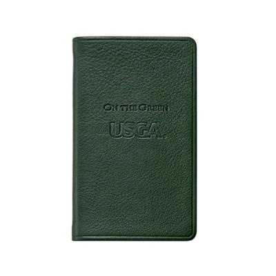 China Wholesale Mini Portable Simple Style PU Golf Score Card Embossed Holder Accepted Customized for sale