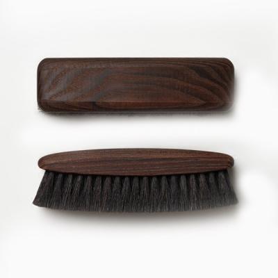 China Easy Clean Wholesale Custom Printed Personal Wooden Shoe Brush For Shoes for sale