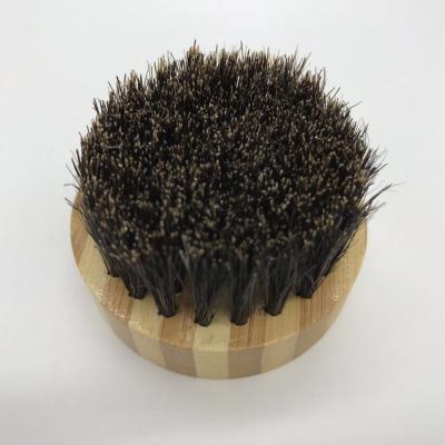 China Easy Clean Natural Household Shoe Brush Small Bamboo Plant For Shoe for sale