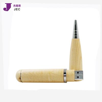 China Wooden Shaped Multifunctional Pen Pen USB Drive Flash Model JEC-363 for sale