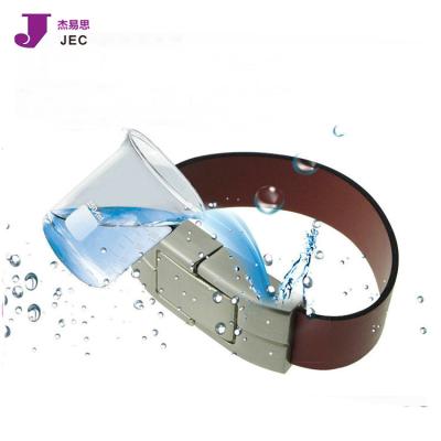 China Leather Strap USB Flash Drive With Flash Memory USB Model JEC-422 for sale