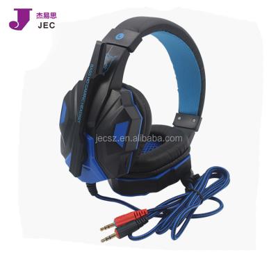 China Popular Big Quality Over-Ear Wired Gaming Headset By Headphone Factory Consumer Electronics Game AAA Bass Headband Headphone Stereo With Model JEC-882MV for sale